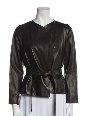 The Row Lambskin Leather Jacket